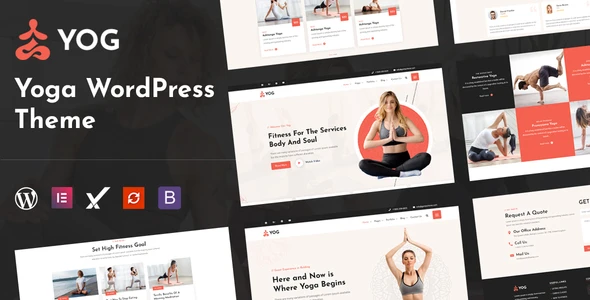 Yog – Modern Yoga & Fitness WordPress Theme